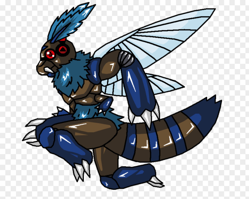 Insect Pollinator Legendary Creature Clip Art PNG