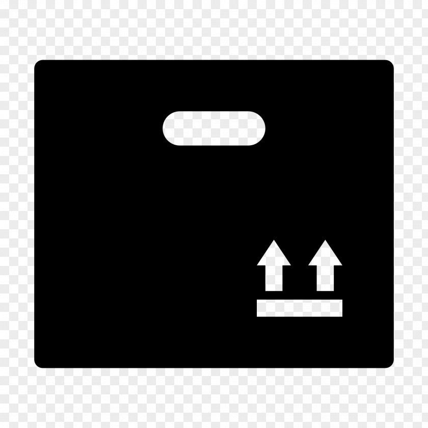 Packaging Icon Rectangle Brand White Font PNG