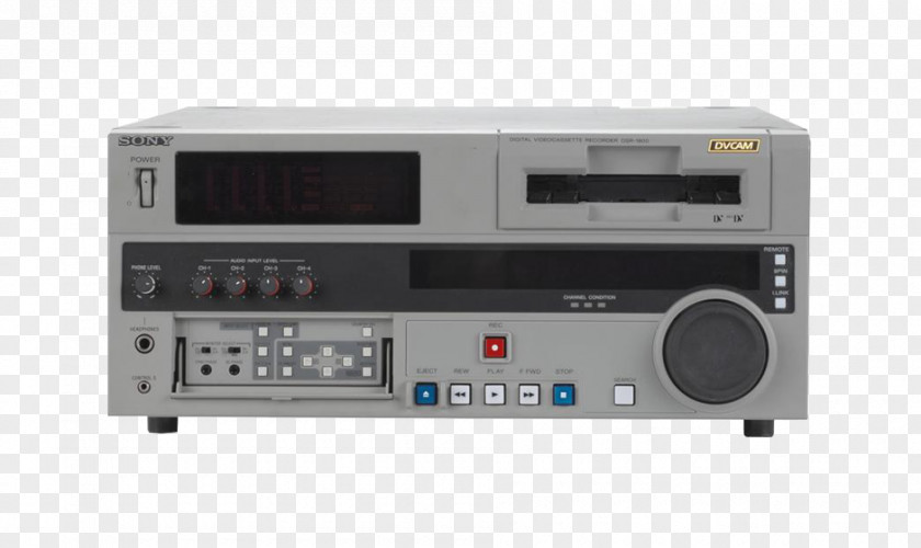 Sony VCRs DVCAM Cassette Deck Electronics DSR-PD170 PNG