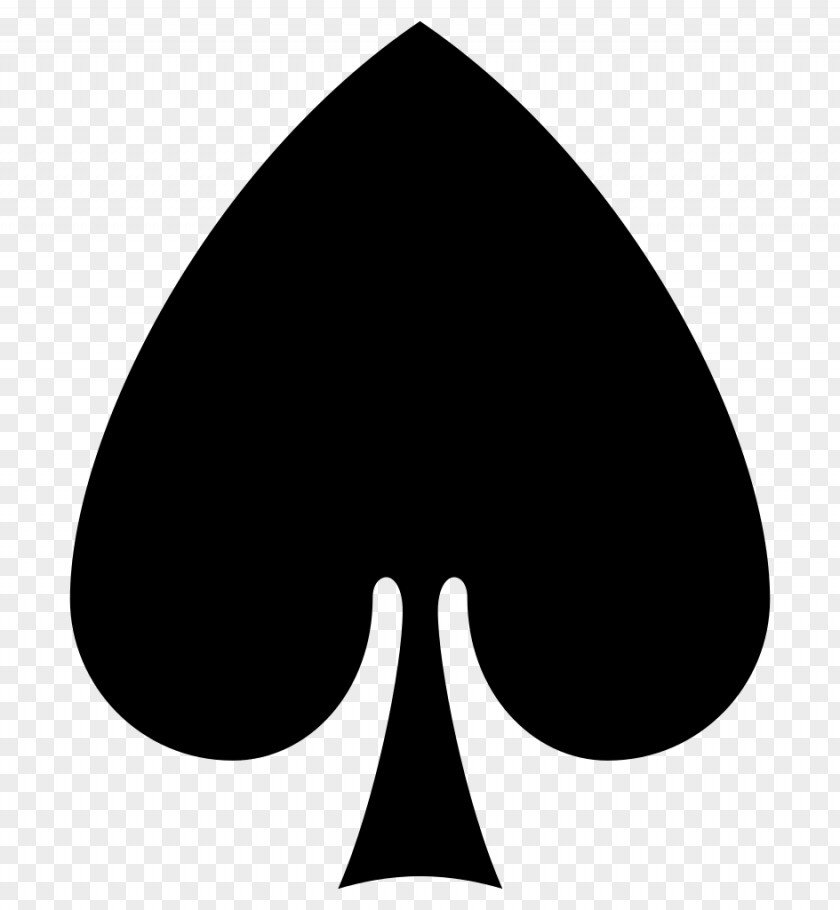 Suit Playing Card Symbol Spades PNG