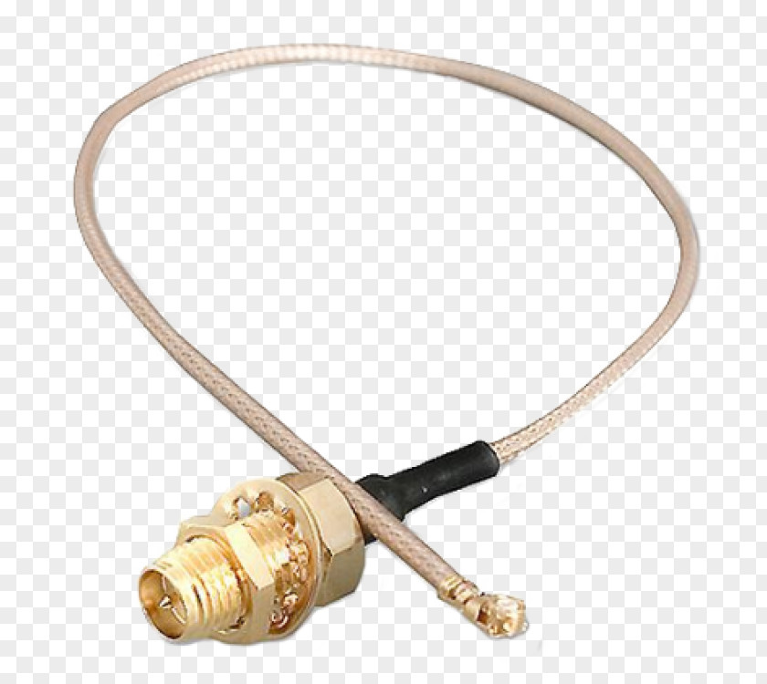 Antenna SMA Connector Hirose U.FL RP-SMA Electrical Cable PNG