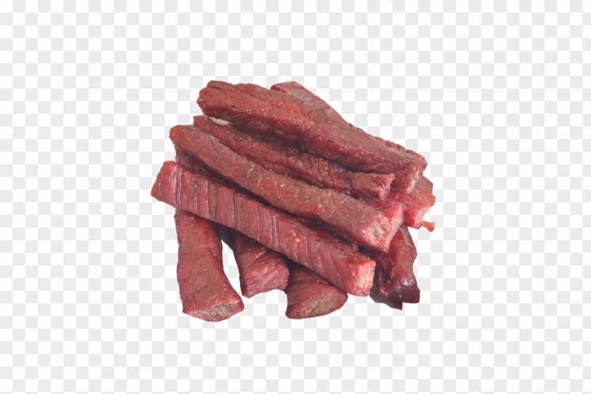 Beef Jerky Strips Venison Meat PNG