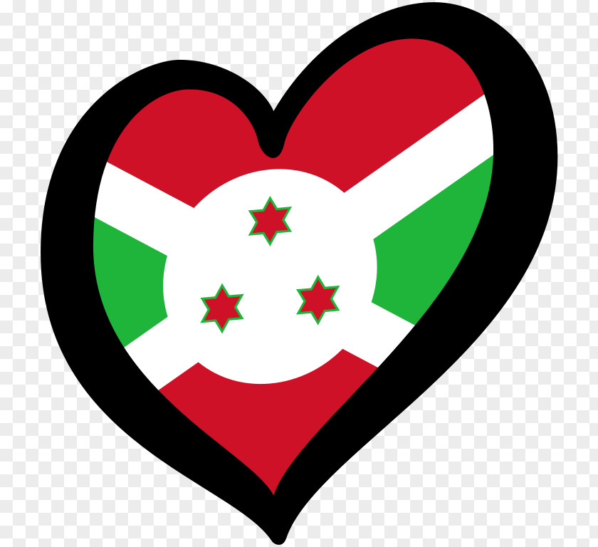 Flag Of Burundi National Stock Footage PNG