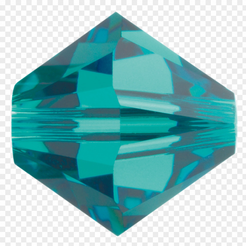 Glass Swarovski AG Blue Zircon Bead Crystal PNG