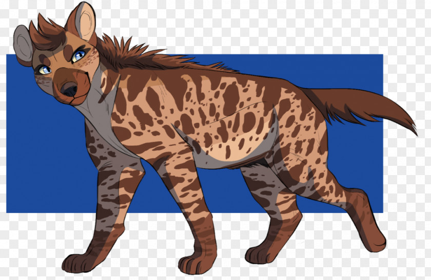 Hyena Cat Striped Drawing Spotted PNG