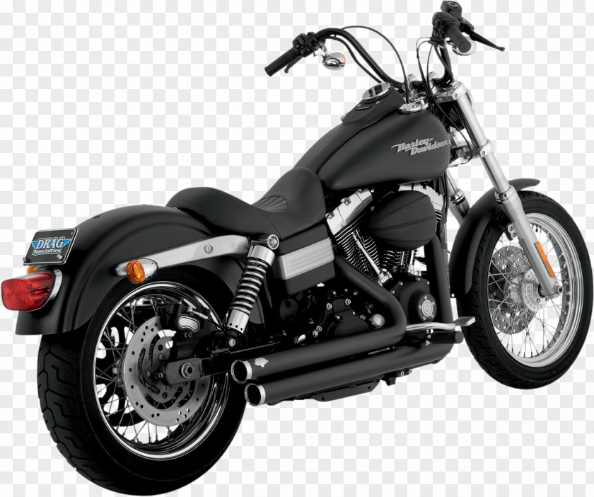 Motorcycle Exhaust System Harley-Davidson Sportster Super Glide PNG