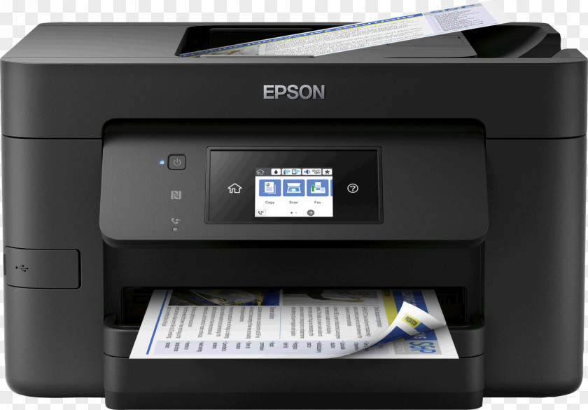 Printer Inkjet Printing Epson WorkForce Pro WF-3720 Multi-function Laser PNG