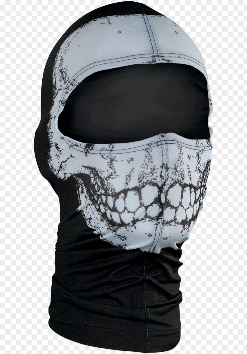 Skull Moto Balaclava Headgear Nylon Mask Neoprene PNG