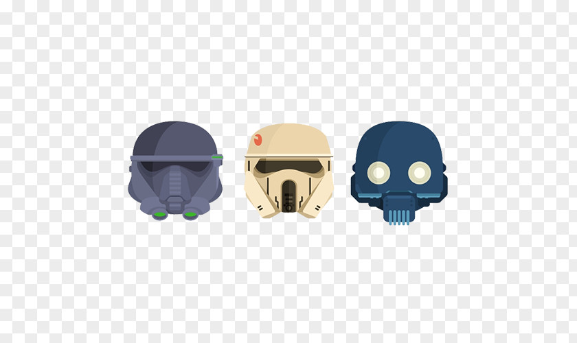 Three Star Wars Helmet Anakin Skywalker Rey Boba Fett Emoji PNG