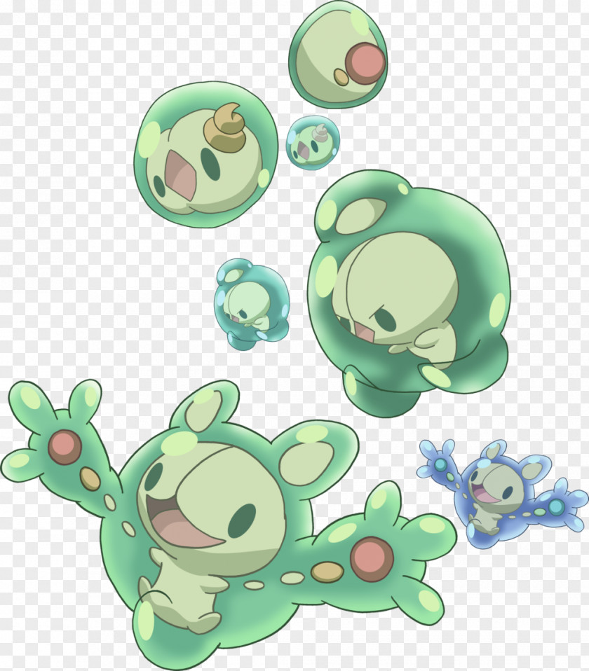 Transparency And Translucency Evolution Pokémon X Y Solosis Duosion PNG