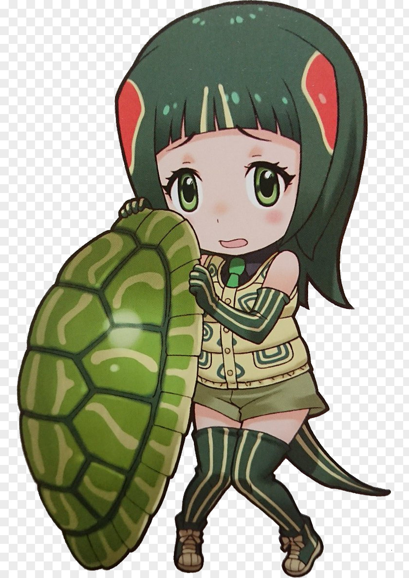 Turtle Kemono Friends Tortoise Red-eared Slider Frilled-neck Lizard PNG