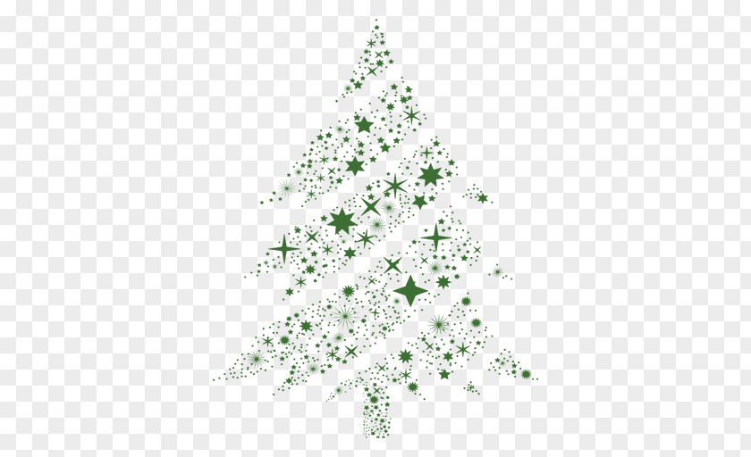 Watermark Pattern Christmas Tree Snowflake Decoration PNG