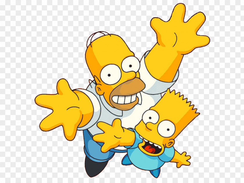 Bart Simpson Homer Lisa Marge Grampa PNG