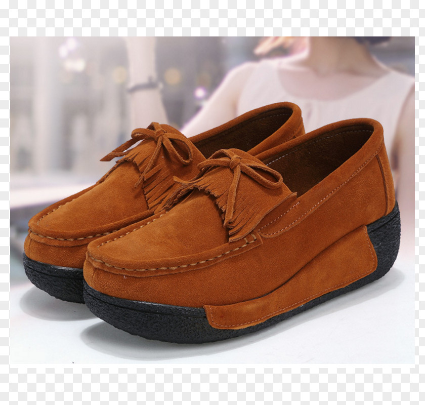 Casual Shoes Slip-on Shoe Slipper Suede Tassel PNG