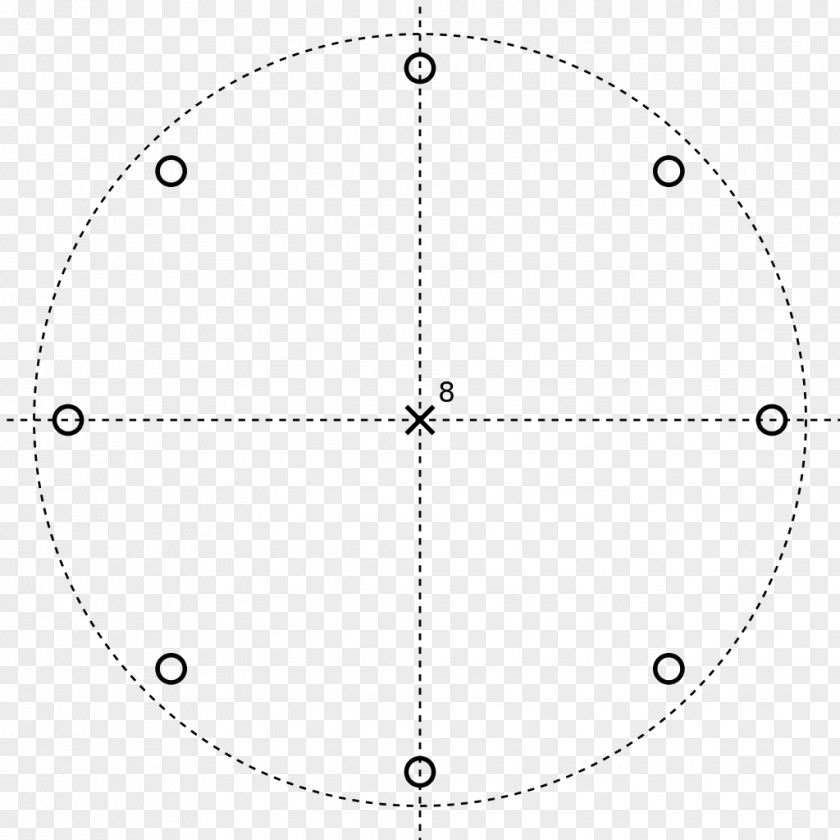 Comb Circle Point Angle Symmetry PNG