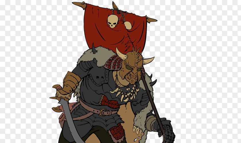 Monster Half-orc Art PNG