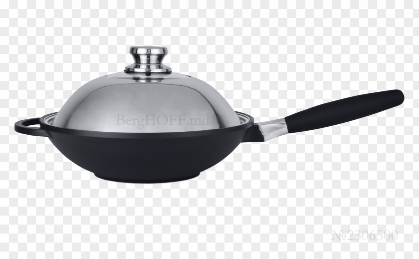Wok Frying Pan Cookware Lid Induction Cooking PNG
