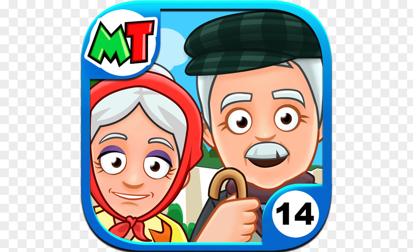 Android My Town : Grandparents Best Friends' House Hospital Beach Picnic Museum PNG