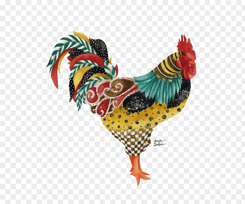 Cock Chicken Rooster Chinese New Year Zodiac PNG