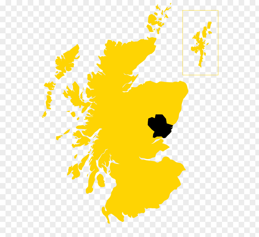 Map Scotland Vector Blank PNG
