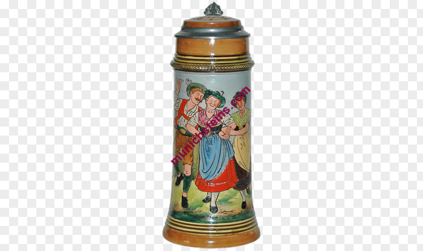 Oktoberfest Woman Beer Stein Vase PNG