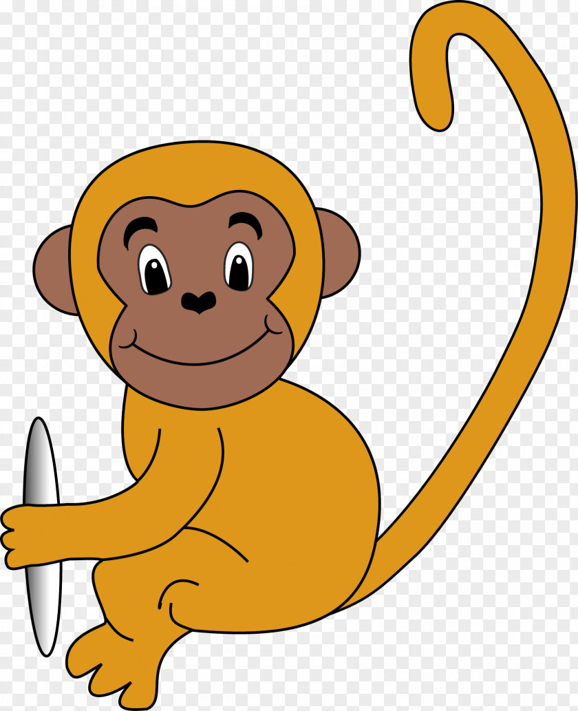 Old World Monkey Clip Art Image Free Content Openclipart PNG
