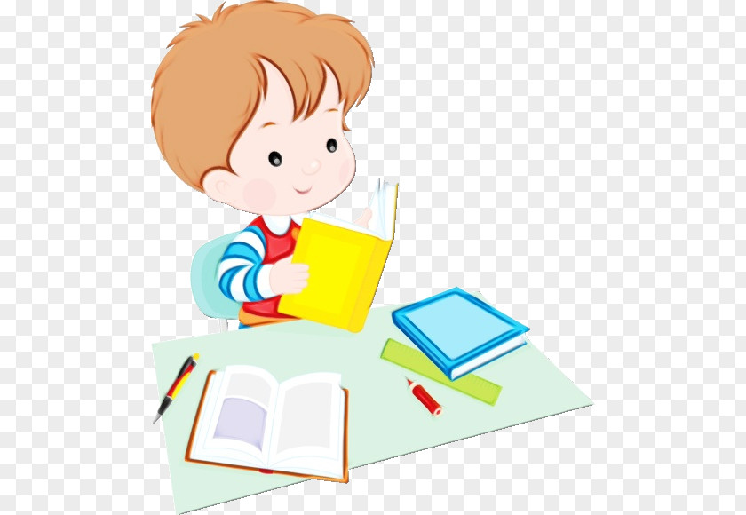Play Child Clip Art Cartoon Learning Education Homework PNG