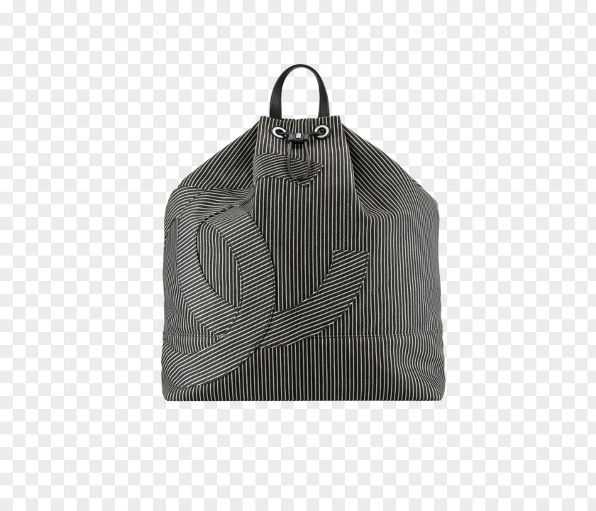 Striped Material Handbag Pocket PNG