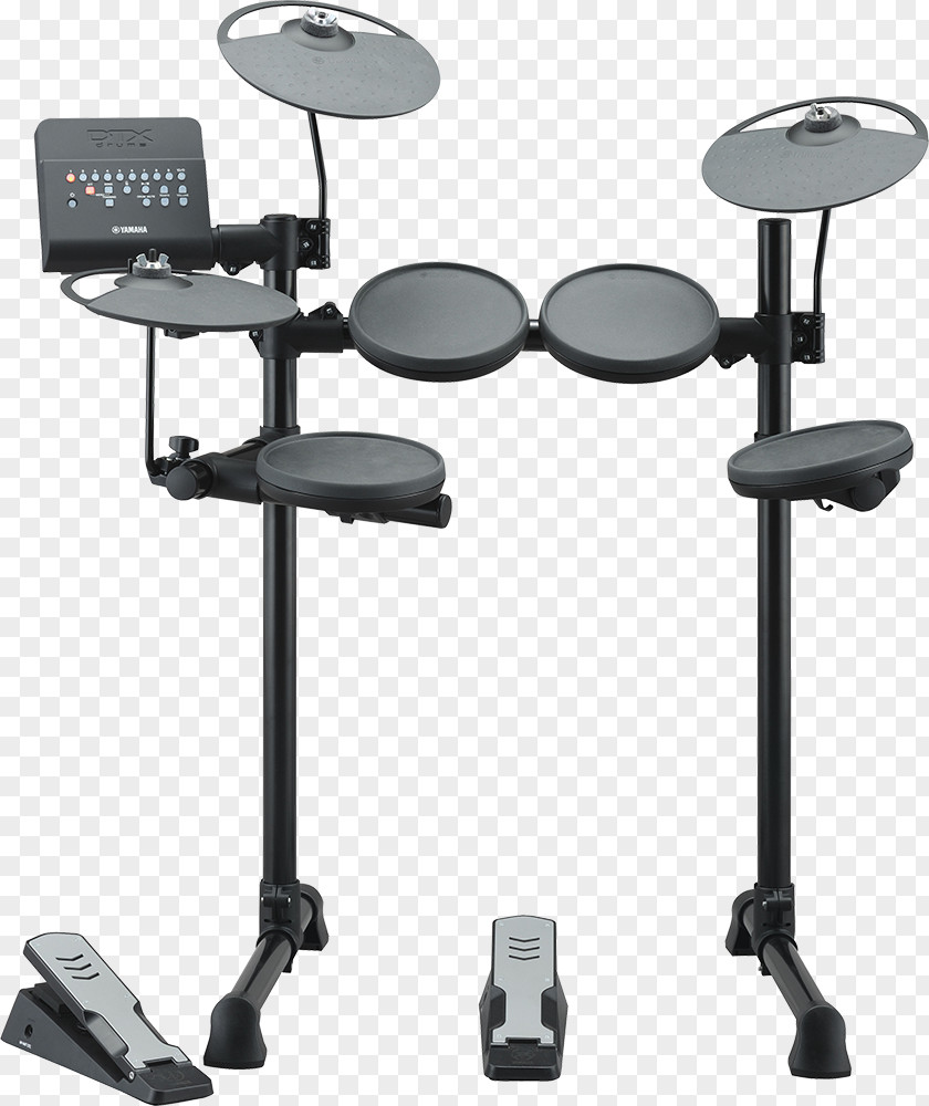 Yamaha Drums Electronic Corporation E-drum DTX400K Black Incl. Hardware Drum Kits DTX402K Kit PNG