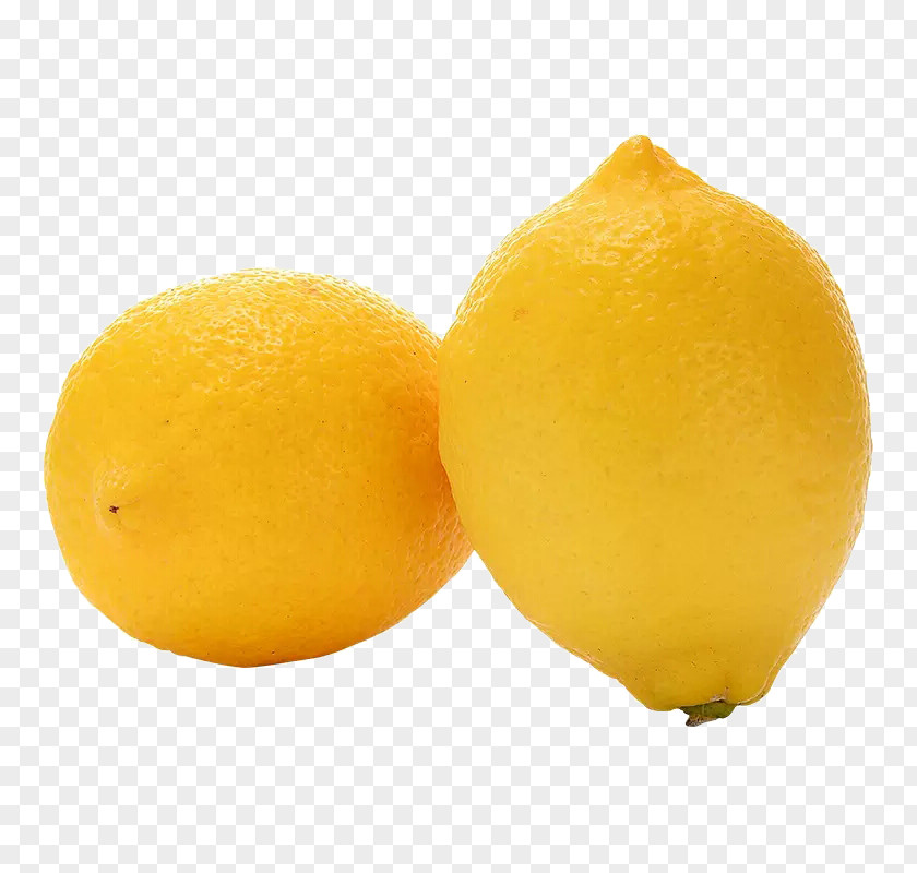 Creative Lemon Yellow PNG