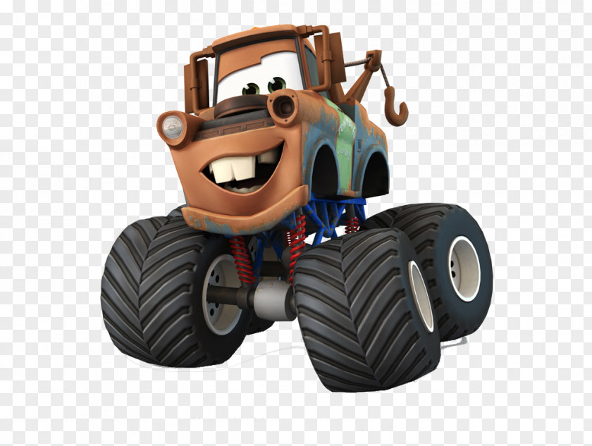 Infinity Mater Car Lightning McQueen Disney Monster Truck PNG