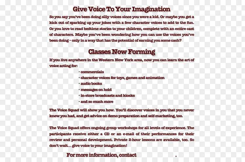 Seaport Lane The Art Of Voice Acting: Craft And Business Performing For Voiceover Child Actor Bedtime PNG