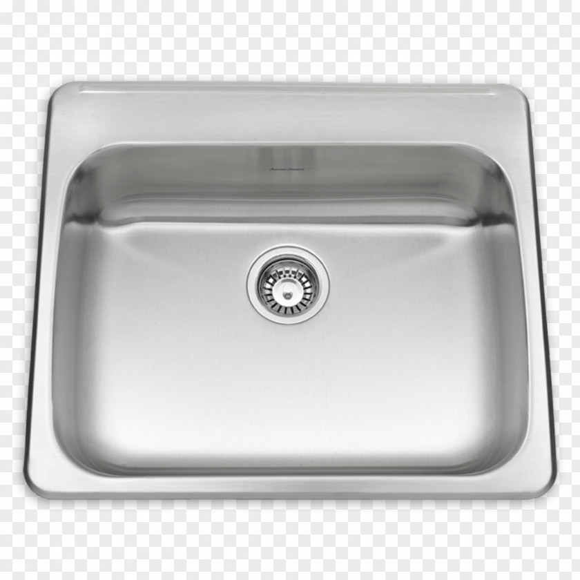 Sink Kitchen Bowl Stainless Steel Gootsteen PNG