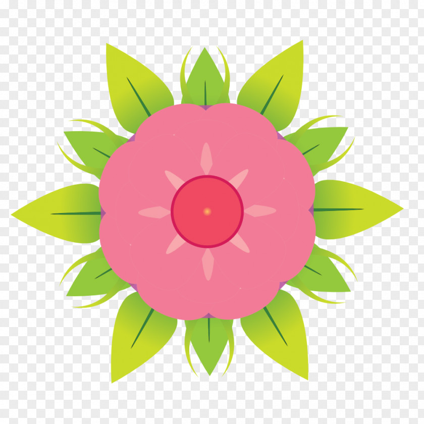 Abstracts Flower Cdr Clip Art PNG