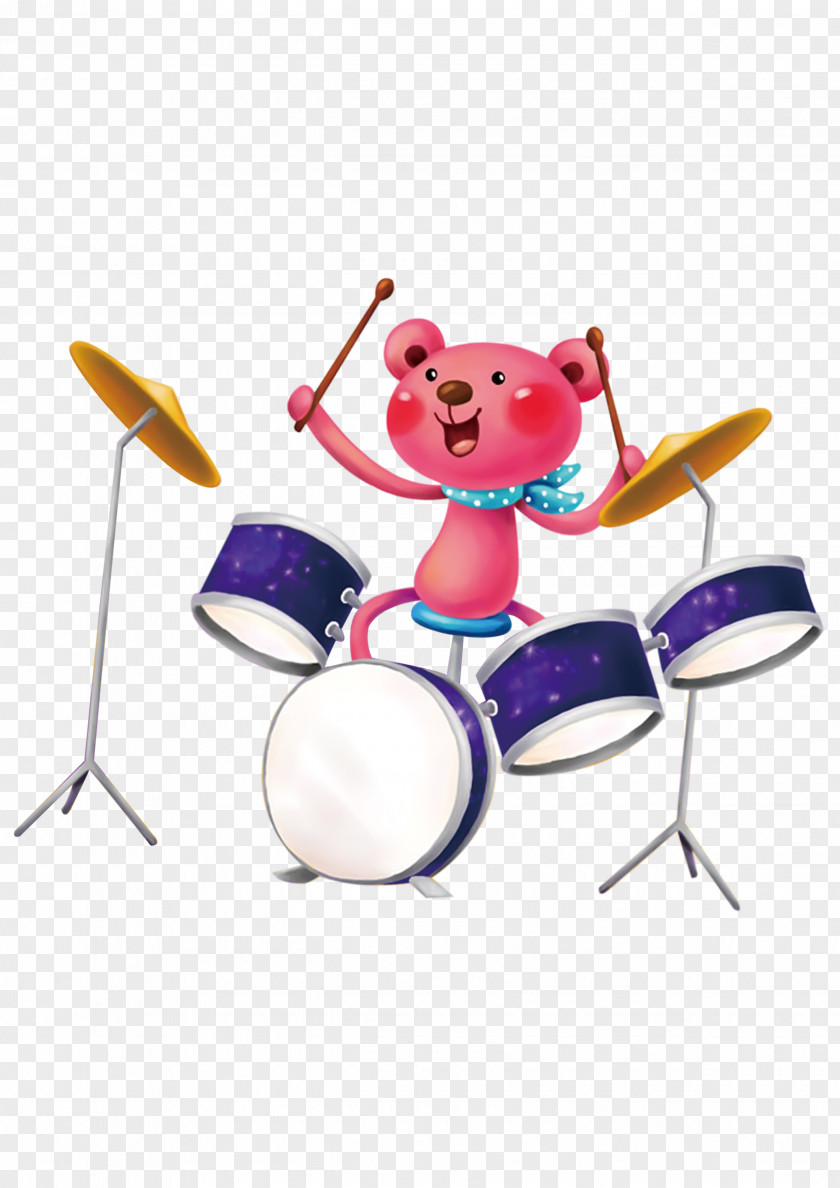 Drums Musical Instruments Cartoon Animation Instrument Drum PNG