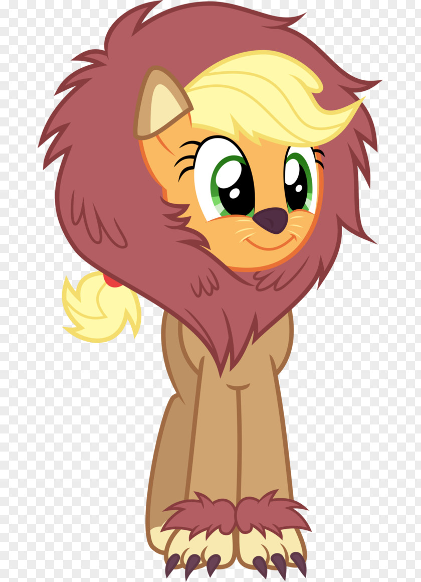 Lion Pony Applejack Rainbow Dash Horse PNG