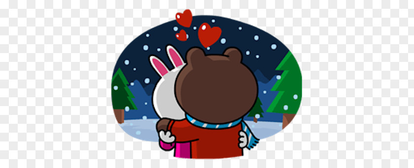 Sticker Bear Blog Dating Snow PNG