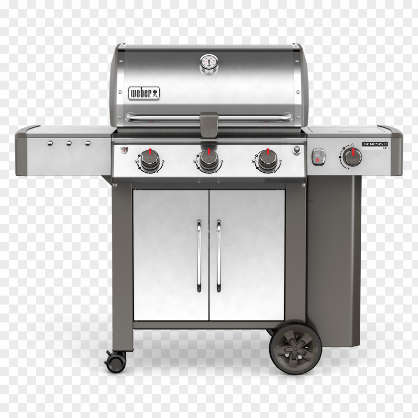 Bbq Grill Barbecue Weber Genesis II E-310 LX 340 E-410 Weber-Stephen Products PNG