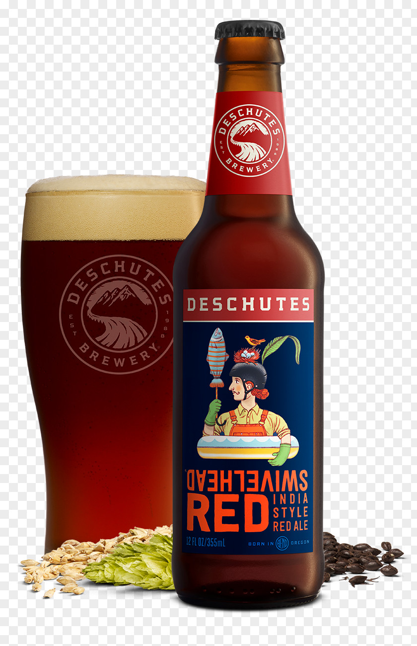 Beer Deschutes Brewery Irish Red Ale India Pale PNG