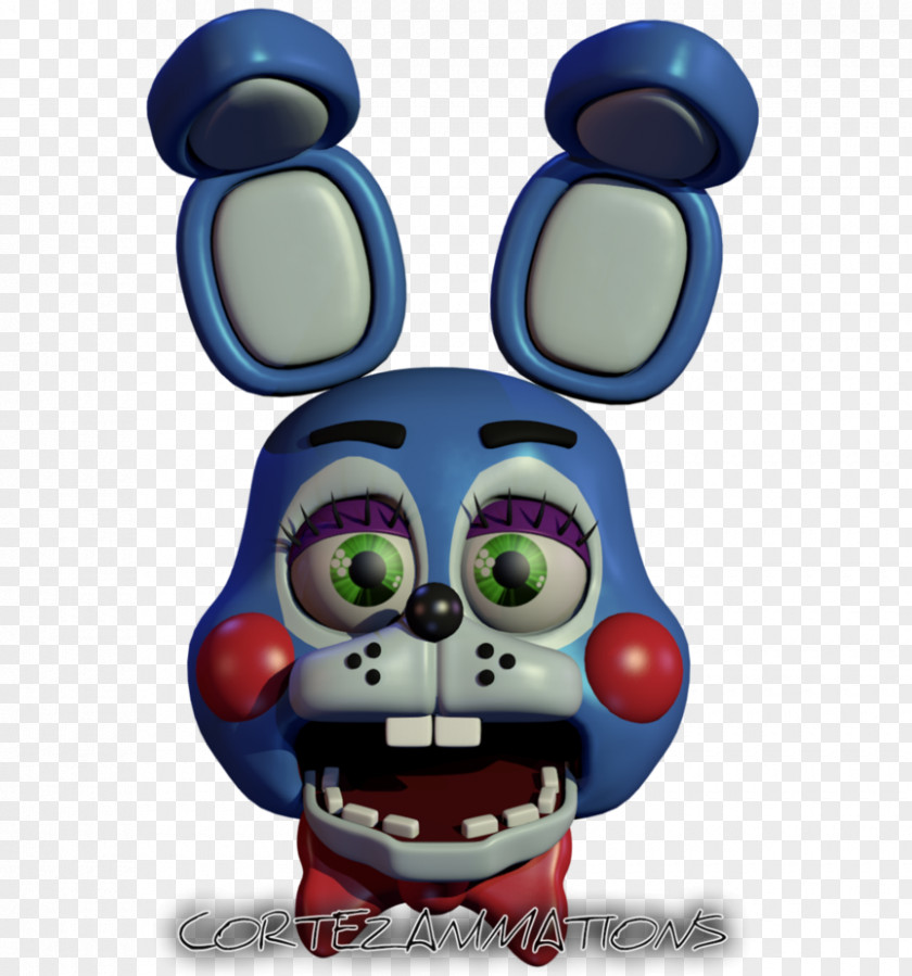 Bonnie Five Nights At Freddy's 2 Animatronics Blendr Toy PNG