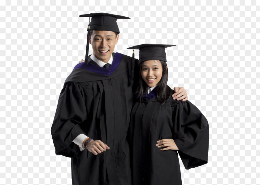Graduation Gown Academic Dress Ceremony Robe Clothing PNG