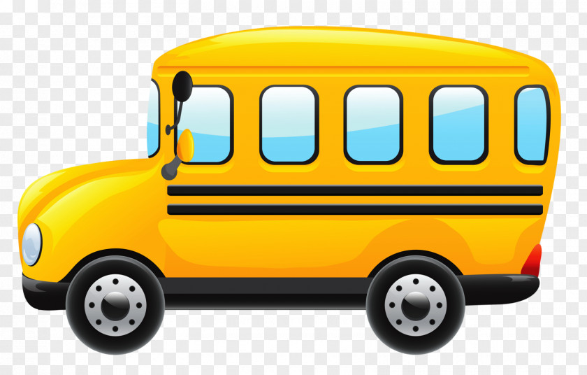 Bus School Yellow Transport Train PNG
