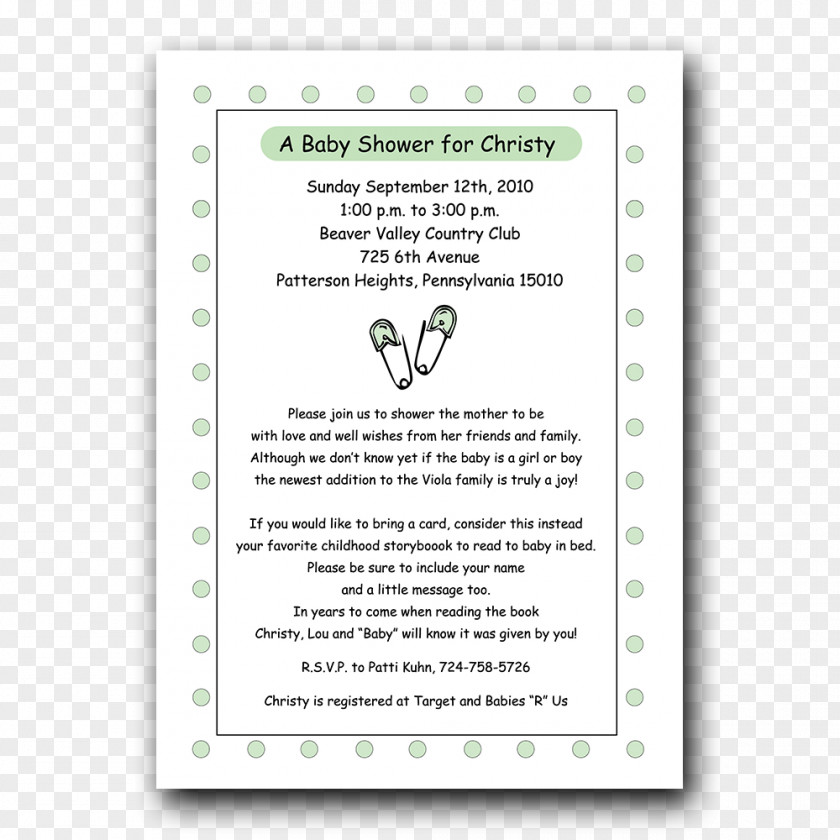 Child Wedding Invitation Diaper Green Save The Date PNG