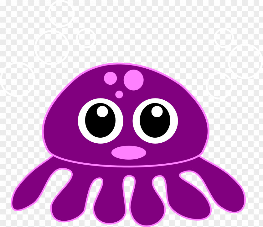 Purple Octopus Drawing Clip Art PNG