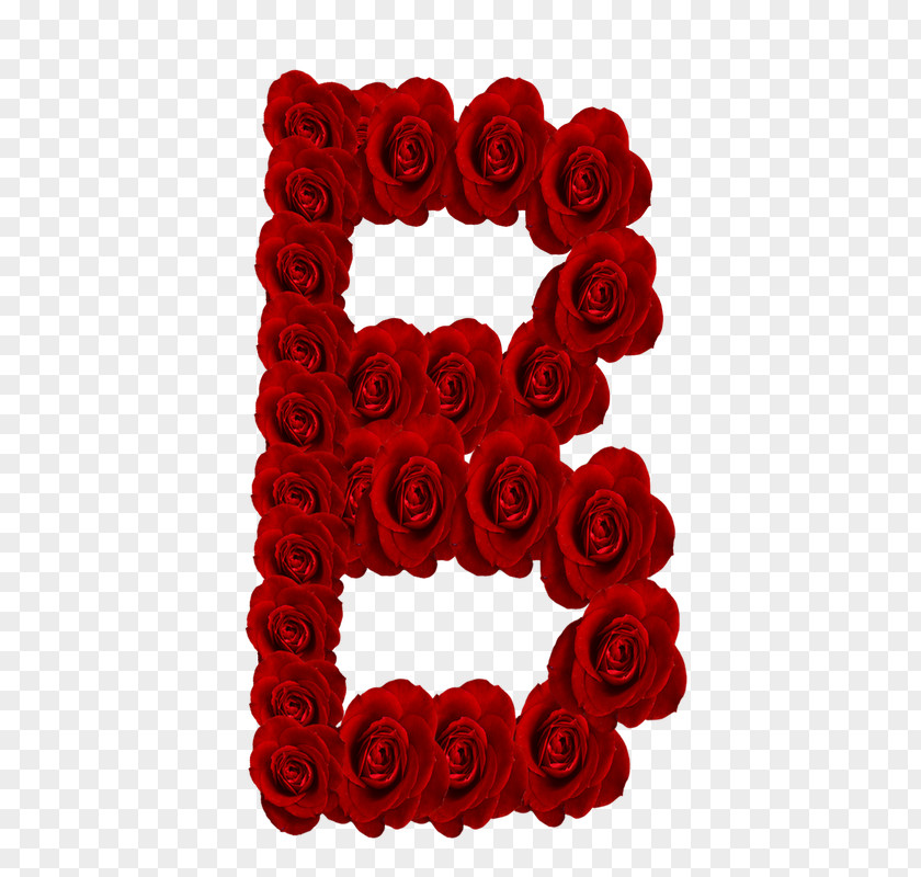 Rose Letter Alphabet F PNG