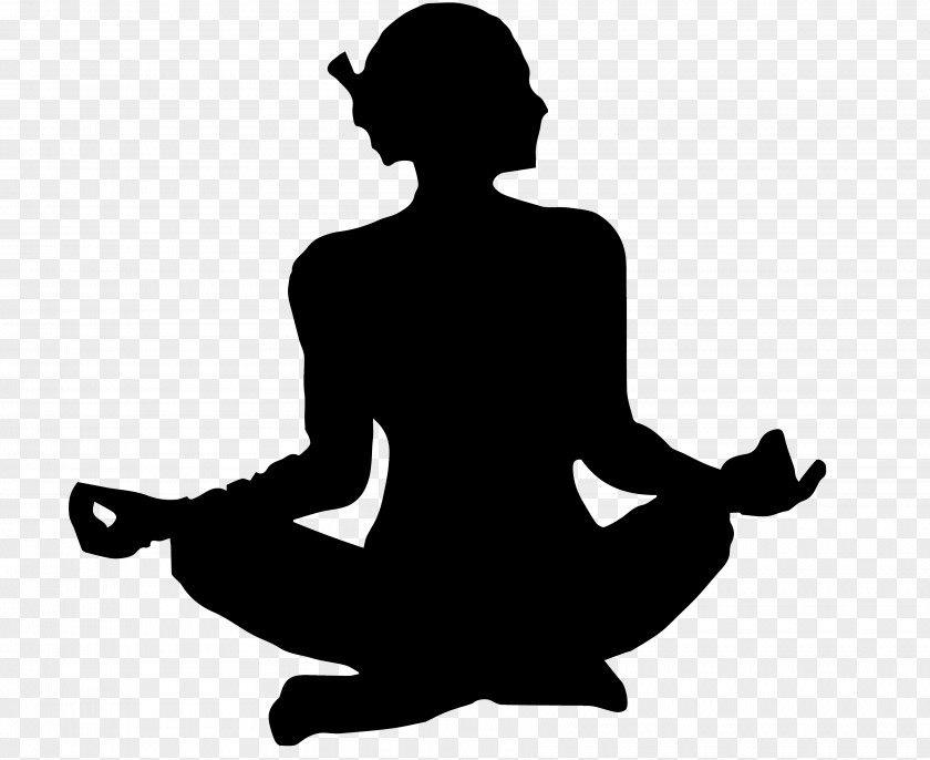 Zen Meditation Outline Lotus Position Yoga Asento Clip Art PNG