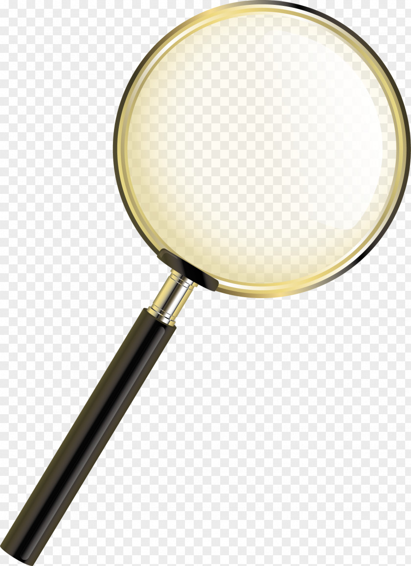 Magnifying Glass Vector Element Mirror PNG