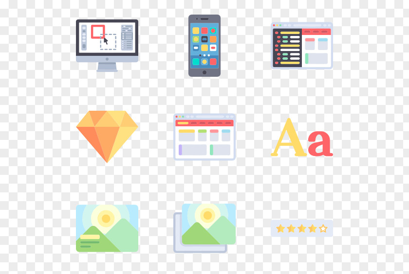 Web Design Icon Graphic PNG