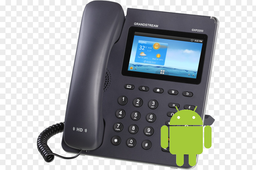 Android VoIP Phone Grandstream GXP2200 Telephone Networks GXP1625 PNG
