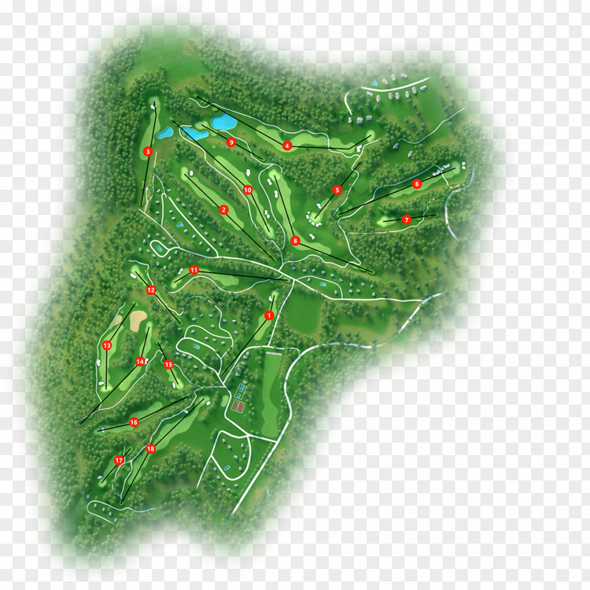 Bos Golf Souillac, Lot Dordogne Course Hole PNG